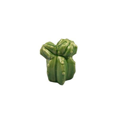 Mini Cactus Decorativo de Cerâmica Verde Urban - H41175