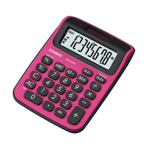 Mini Calculadora de Mesa Colorida com Visor de 8 Dígitos - Casio