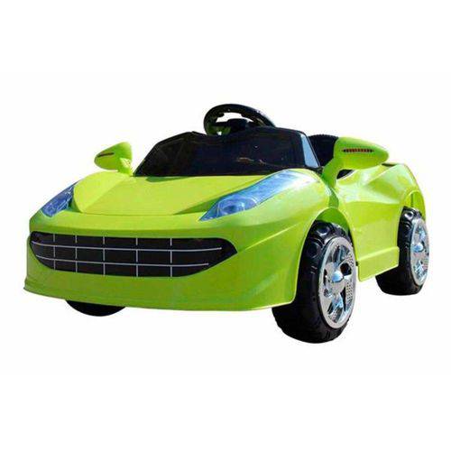 Mini Carro Eléctrico Infantil Verde - Importway
