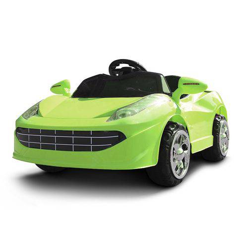 Mini Carro Eletrico 6v Infantil Verde 3km/h Bw005vd Importway