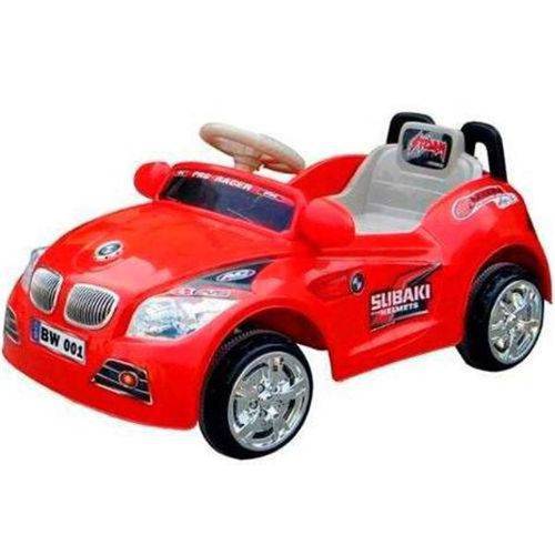 Mini Carro Elétrico Infantil 6v Importway - Vermelho