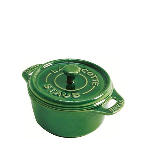 Mini Cocotte de Cerâmica Staub Verde Basil 10CM - 14119