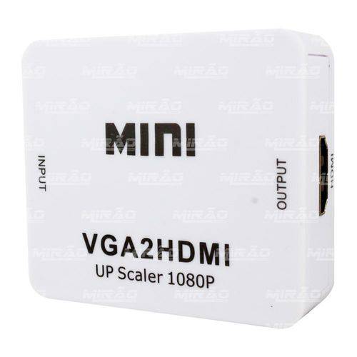 Mini Conversor Vga para Hdmi Hd 1080p