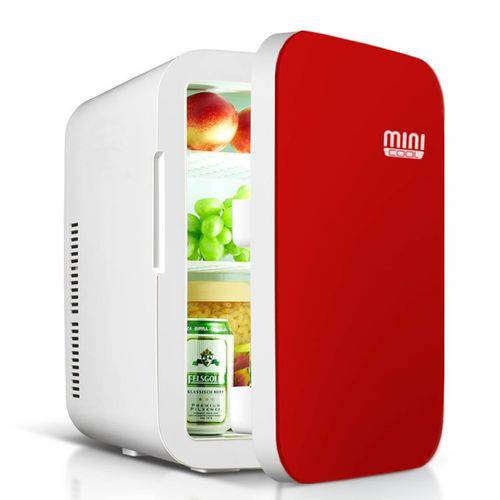 Mini Cool Mini Geladeira Refrigerador 15 Litros Vermelha