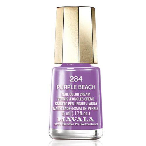 Mini Esmalte Cremoso Mavala Color Purple Beach 284 5ml