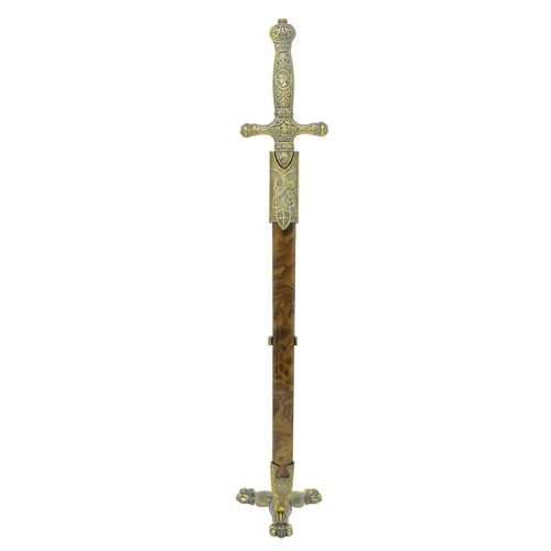 Mini Espada Decorativa Cabo em Metal 26 Cm