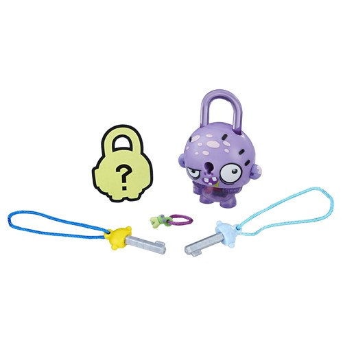 Mini Figura - Cadeado - Lock Stars - Serie 1 - Purple Gross