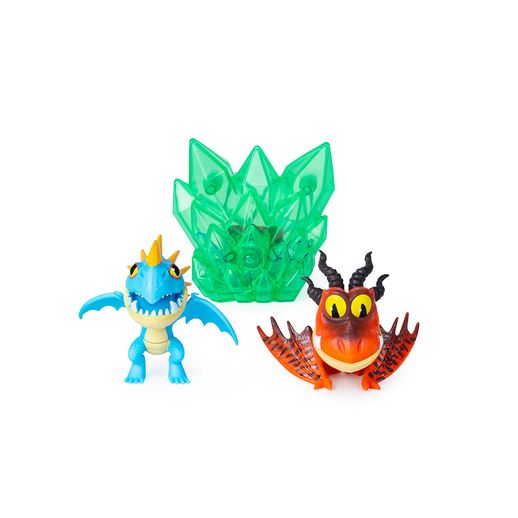 Mini Figura e Acessório Como Treinar o Seu Dragão 3 Storfly e Pesadelo Monstruoso - Sunny