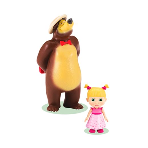 Mini Figura Masha e o Urso Aniversário - Sunny