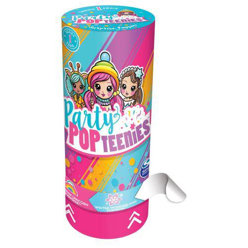 Mini Figura Sortida - Poppers - Party Pop Teenies - Boneca Surpresa - Sunny