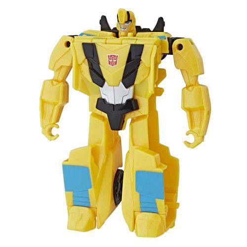 Mini Figura Transformável - 11 Cm - Transformers Cyberverse - Bumblebee - Hasbro