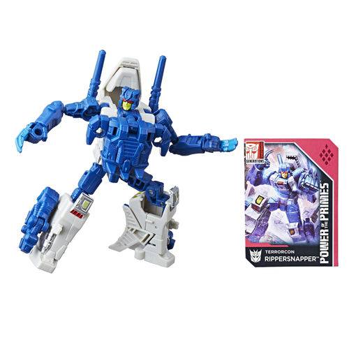 Mini Figura Transformável - 15cm - Transformers - Power Of The Primes - Rippersnapper - Hasbro