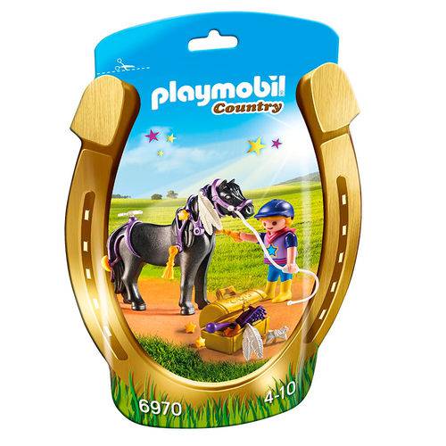 Mini Figuras Playmobil - Soft Bags Poneys - 6970 - Sunny