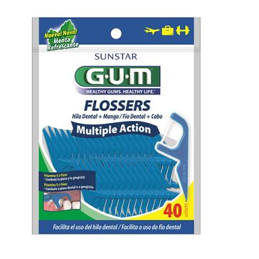 Mini Flosser Gum Multiple Action 40 Unidades