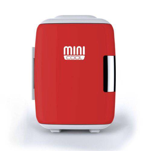 Mini Geladeira 4 Litros Ac/dc Vermelha