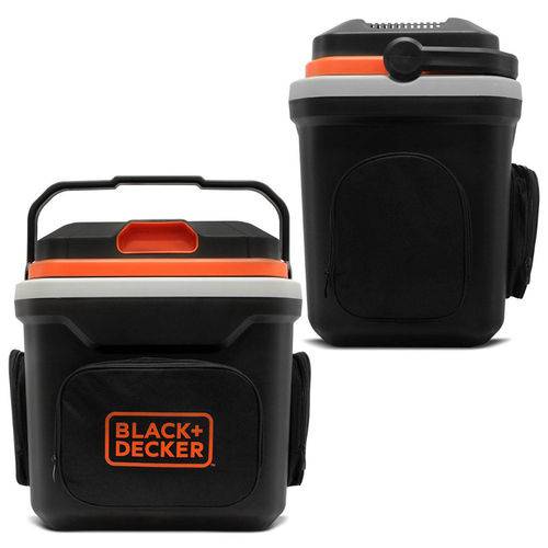 Mini Geladeira de Viagem Portátil 24 Litros 12v Black & Decker