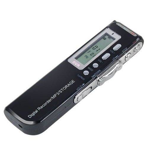 Mini Gravador de Áudio Voz Digital 8gb Escuta Telefônica Mp3