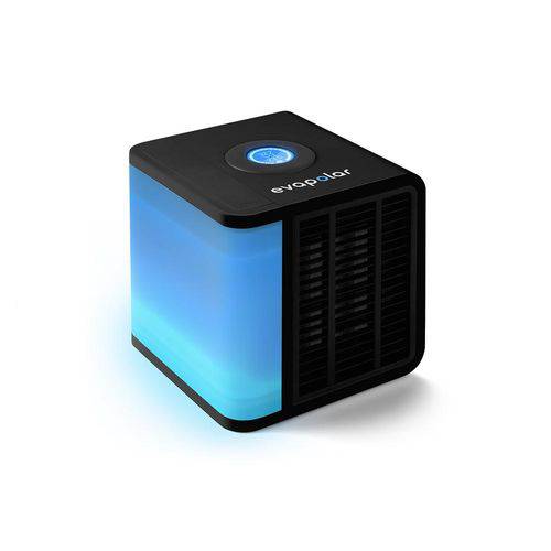 Mini Humidificador Refrigerador de Ar Portátil Evapolar 2º Geração (preto) - Nano Tech 3 em 1 Resfriador de Ambientes