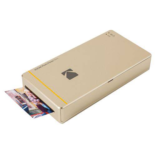 Mini Impressora de Fotos Kodak Dourada