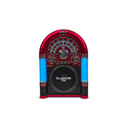 Mini Jukebox Rádio Retrô Am/fm USB Micro Sd e Sd Bluetooth