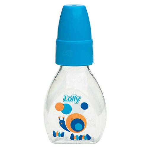 Mini Mamadeira 50ml Azul - Lolly