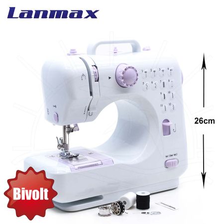 Mini Máquina de Costura Doméstica Lanmax - LMD-505A