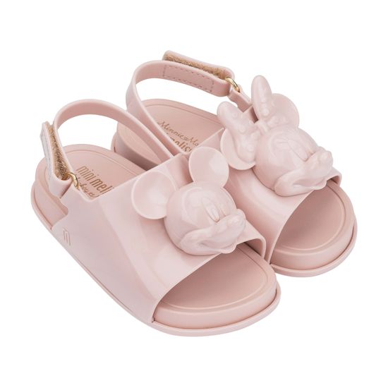 Mini Melissa Beach Slide Sandal + Disney Twins