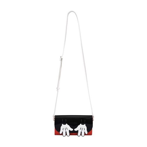 Mini Melissa Cute Bag + Mickey Branco Preto Vermelho-Único