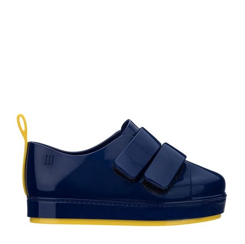 Mini Melissa Go Sneaker Azul Amarelo