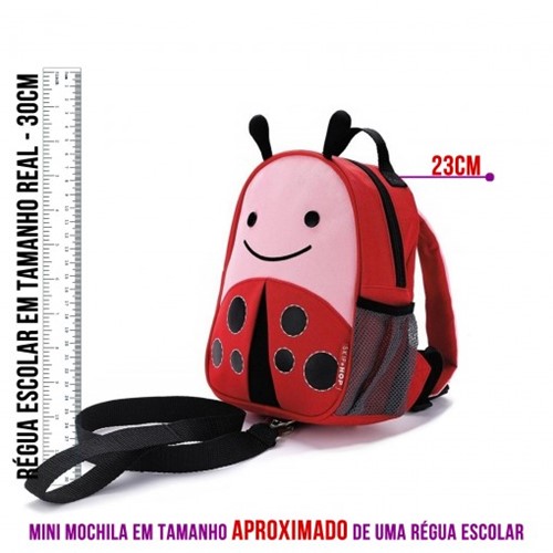 Mini Mochila com Cinto Skip Hop Zoo Joaninha 212210