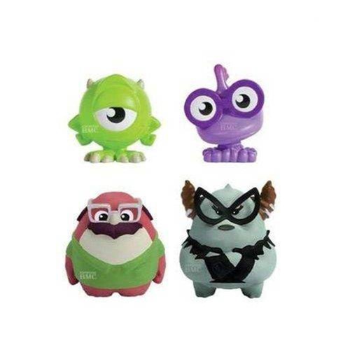 Mini Monstros com 4 Personagens - Mike e Monstros
