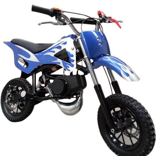 Mini Moto Cross 49cc Dirt Bike a Gasolina 2 Tempos Wvdb-006 Importway - Azul