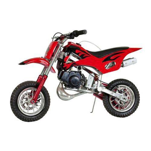 Mini Moto Cross 49cc - Vermelho