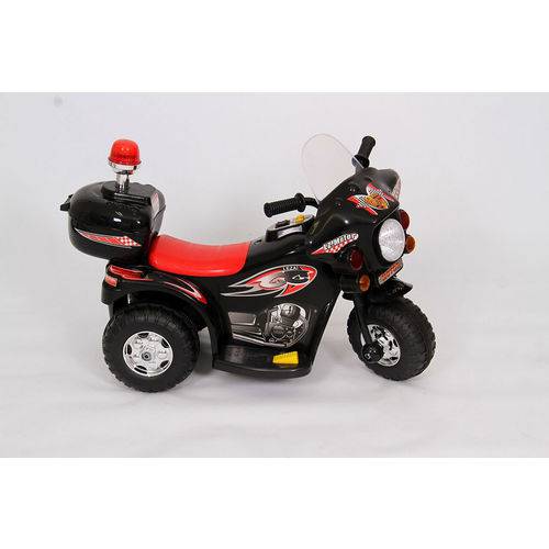 Mini Moto Infantil Elétrica Ate 25 Kg Motorizado Preto
