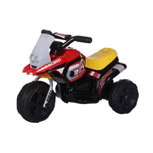 Mini Moto Triciclo Elétrico Infantil G204 Vermelho 6V Até 30 Kg Bel Brink
