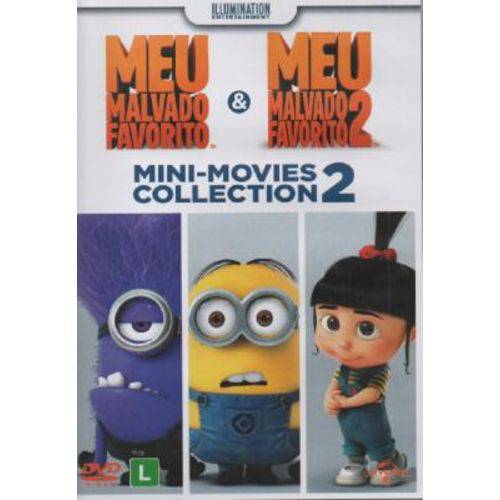 Mini-movies Collection 2 Meu Malvado Favorito 1°e 2° - Filme Infantil