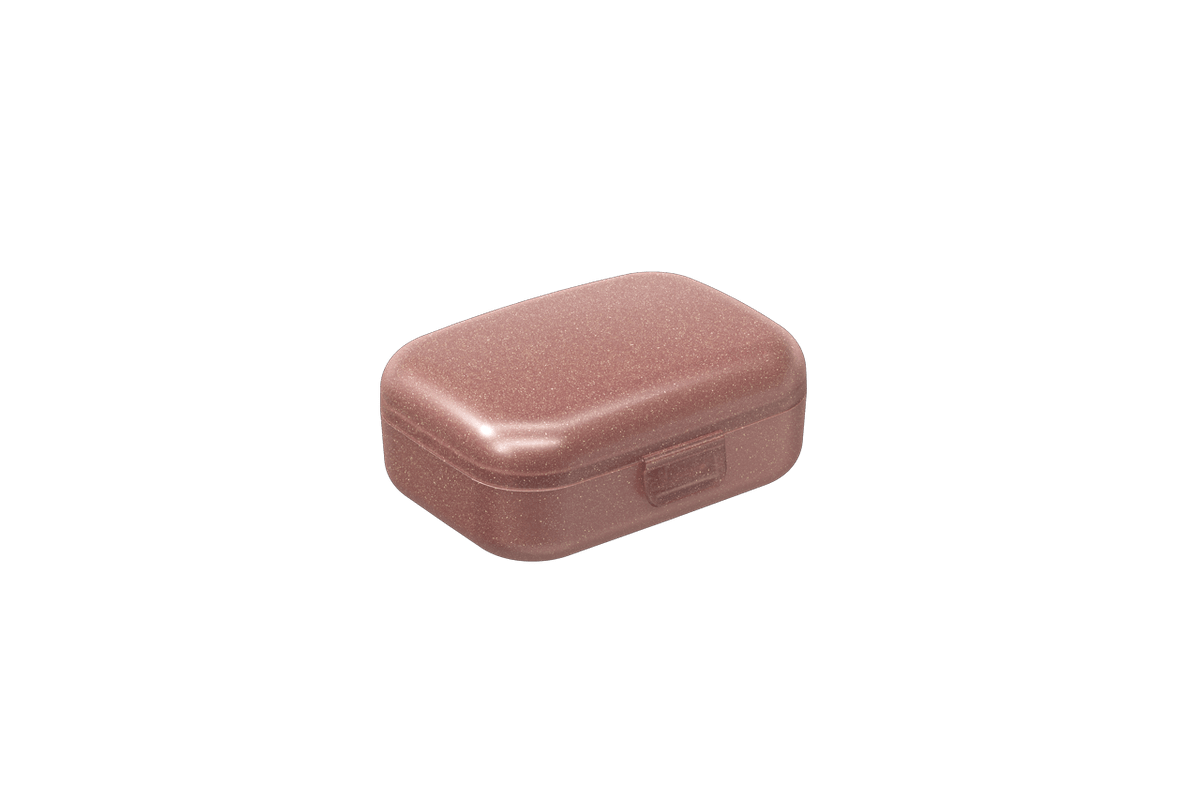 Mini Necessária 10,8 X 8,2 X 4,4 Cm Rosa Glitter Coza
