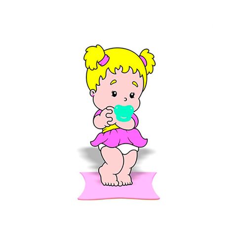 Mini Painel Bebe Menina 03663 - Piffer