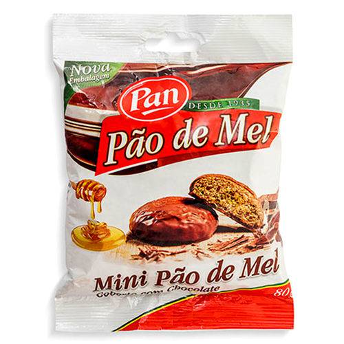 Mini Pão de Mel 80g - Pan