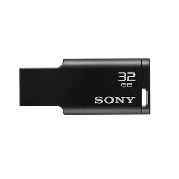 Mini Pen Drive Plug & Play 32Gb Preto Sony - USM32M2 USM32M2