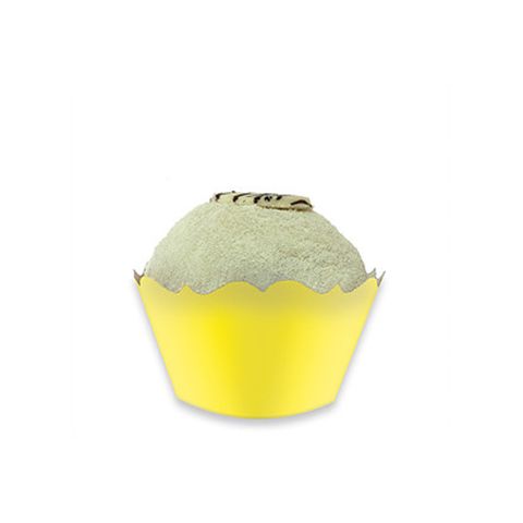 Mini Porta Cupcake Liso Amarelo Ref.K103 C/12 - Kid Art