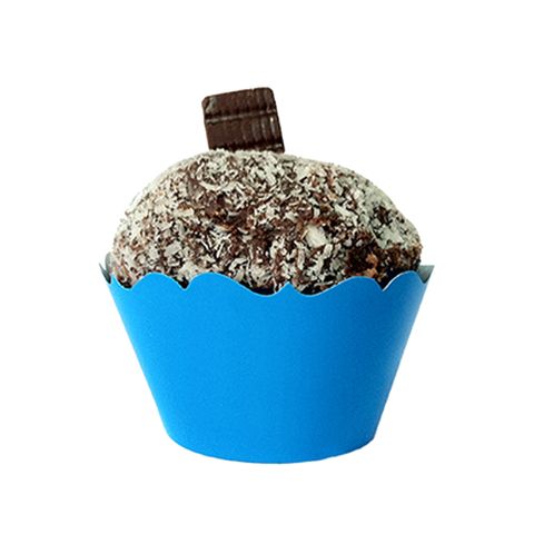 Mini Porta Cupcake Liso Azul Ref.K114 C/12 - Kid Art