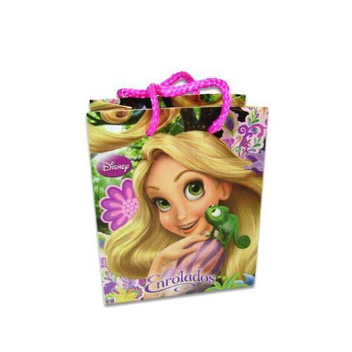 Mini Sacola Rapunzel Enrolados Princesas Disney