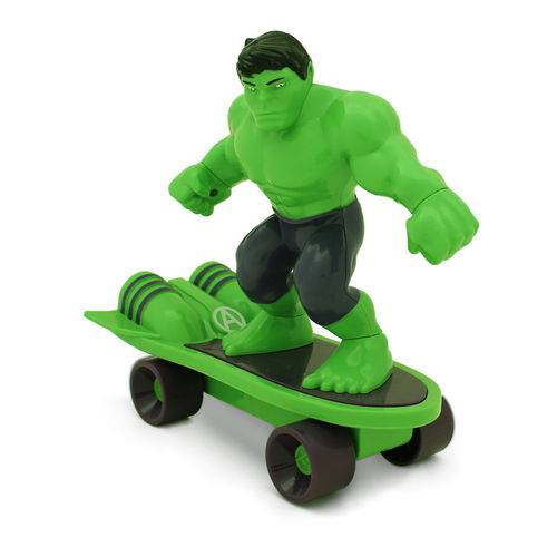 Mini Skate de Fricção - Avengers - Hulk - Toyng