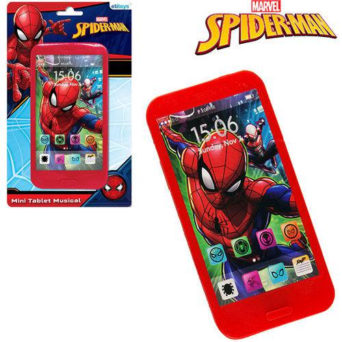 Mini Tablet Musical Homem Aranha Spider Man