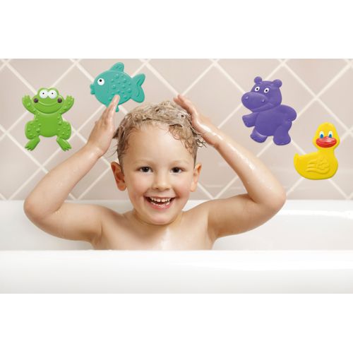 Mini Tapetes para Banho Bath & Fun 4 Pcs Multikids Baby - BB195