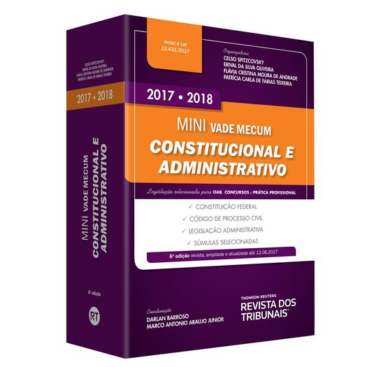 Mini Vade Mecum Constitucional e Administrativo - Rt