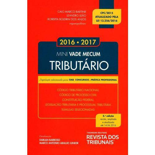 Mini Vade Mecum Tributário - 5ª Ed. 2016