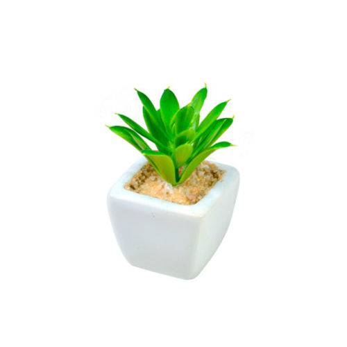 Mini Vaso com Planta Artificial Sortidas