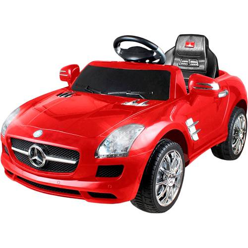 Mini Veículo Infantil Mercedes Benz Vermelho 6 Volts - Xalingo